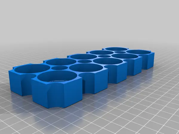 Stackable Apple Barrel / Folk Art Paint Holder
