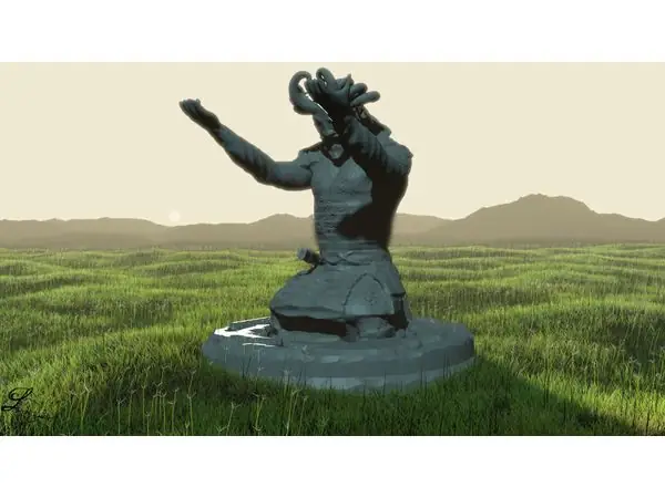 Samurai Pen Holder