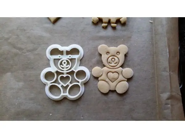 Teddy Bear Cookie Cutter