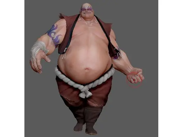 Fat Muscle Man