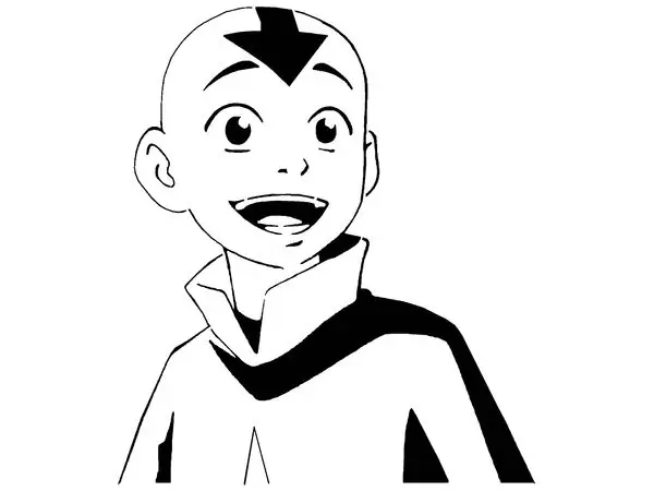 Aang stencil 2