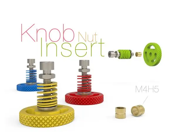 Knob for Insert Nut M4 H5