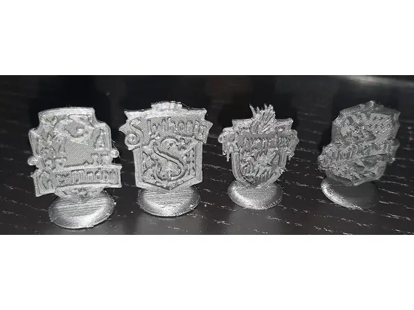 Harry Potter House Logos as figures for e.g. monopoly