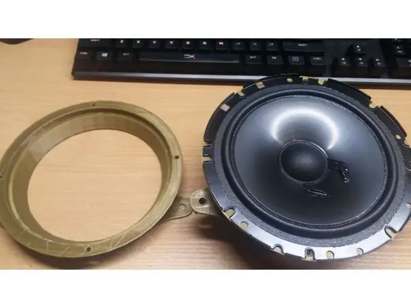 165mm front speaker adapter for Mercedes C-class W202