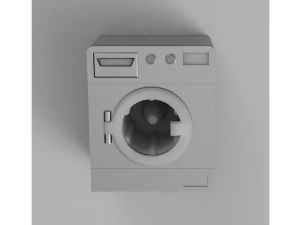 Barbie size washing machine