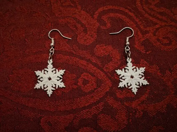 Snowflake Earring