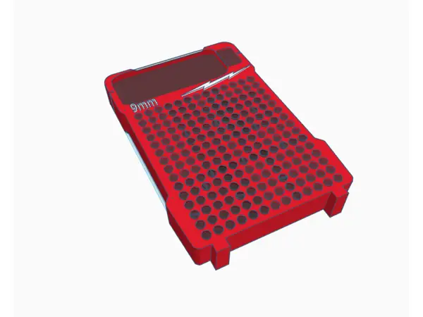 Milwaukee Packout 9mm Bullet case