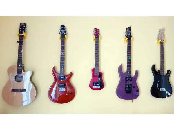 Guitar wall stand