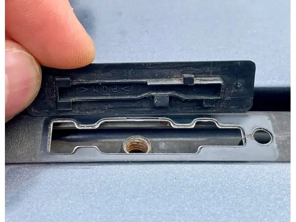Mazda 3 Roof rack hole plug