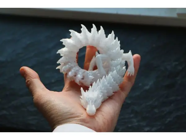 ARTICULATED ice dragon (fixed)