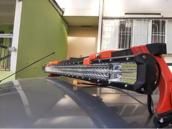 Off Road LED on Lada Niva and Chevrolet Niva