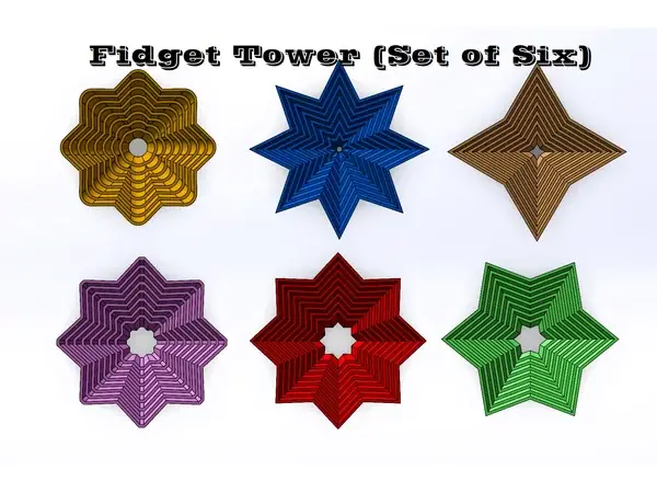 Fidget Tower (Editable Files attached)