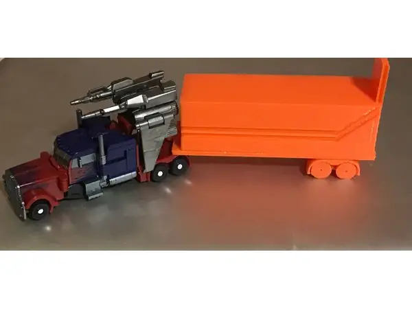 Transformers DOTM Optimus Prime Trailer Cyberverse Commander