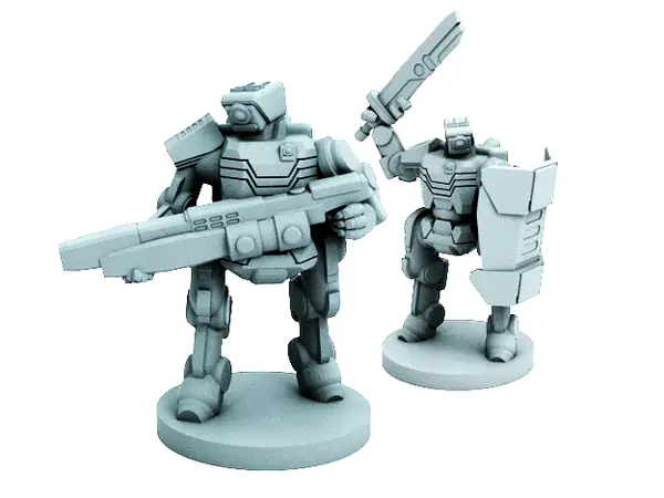 C-Series Cyclops Automated Militia (18mm scale)