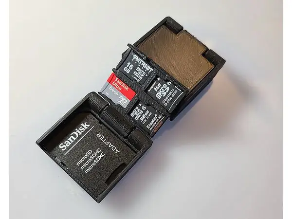 MicroSD Card Case Refined