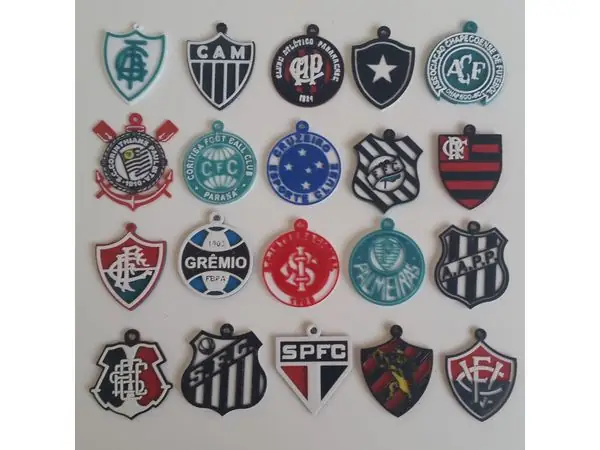 CHAVEIROS ESCUDOS DE TIMES  BRASILEIRÃO 2016