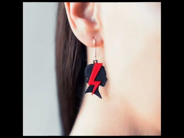 'Strajk Kobiet' earrings