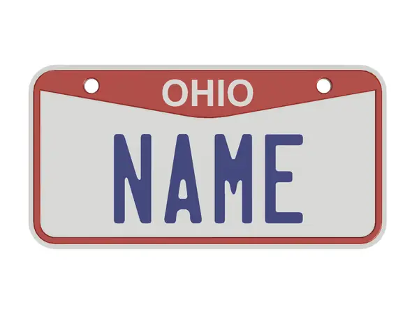 Ohio Bicycle Plate
