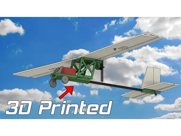 3D Printed RC Ultralight