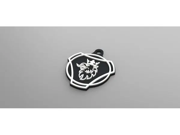 Scania keychain