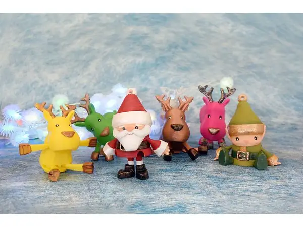Articulated Christmas Toys