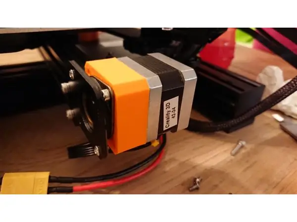 Ender 3 Y-axis stepper motor damper spacer