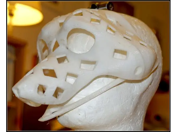 Fursuit- or puppet-head base - version 21 - fox