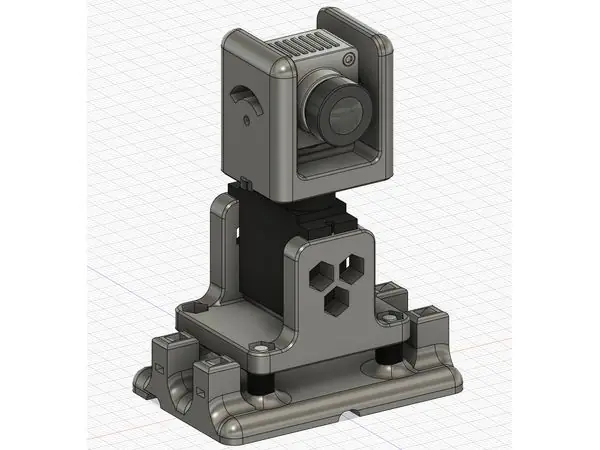 DJI Air Unit - Pan Camera Mount