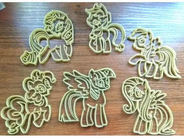 My little pony - cookie cutters