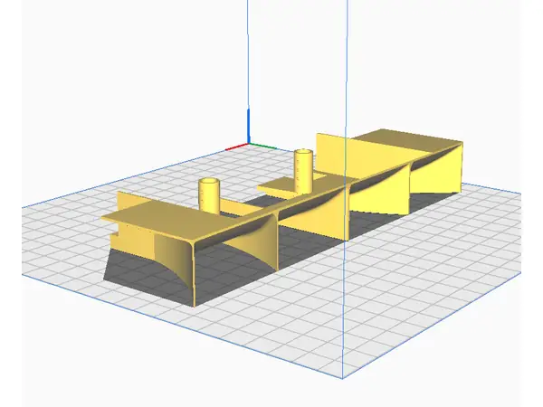 RC Car 1:10 Diffuser 3.5 (HPI RS4 Sport3)
