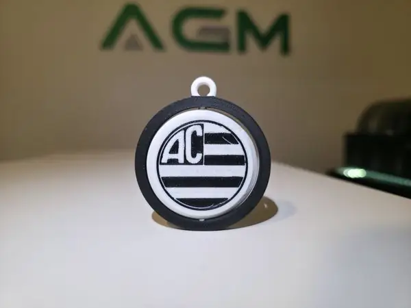 Athletic Club - Chaveiro Giratório