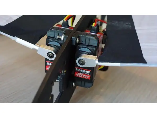 Ornithopter Servo Mounting Brackets