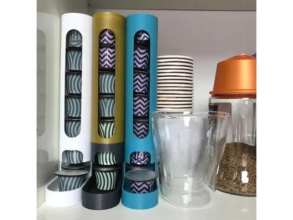 Nespresso coffee capsule holder
