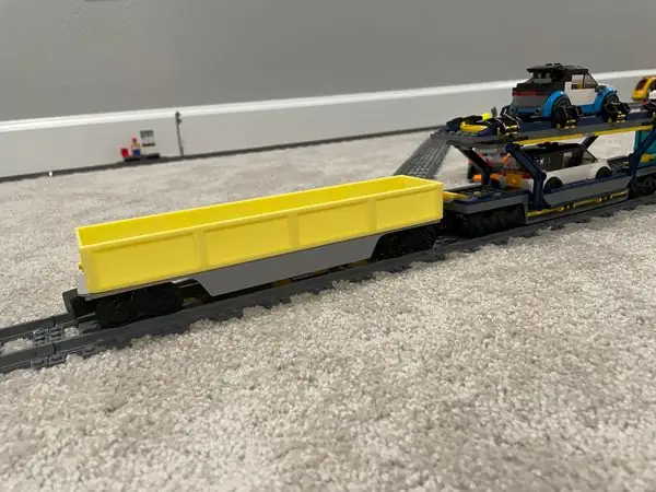 Lego Train Compatible Gondola Car