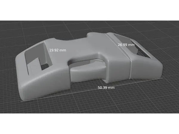 Side Release Buckle Clip - Curved