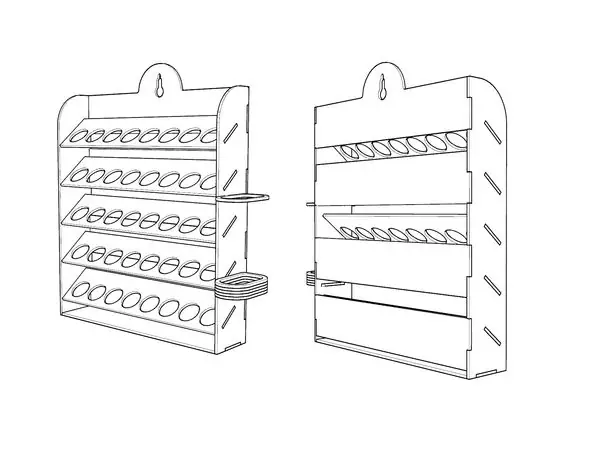 Paint Rack