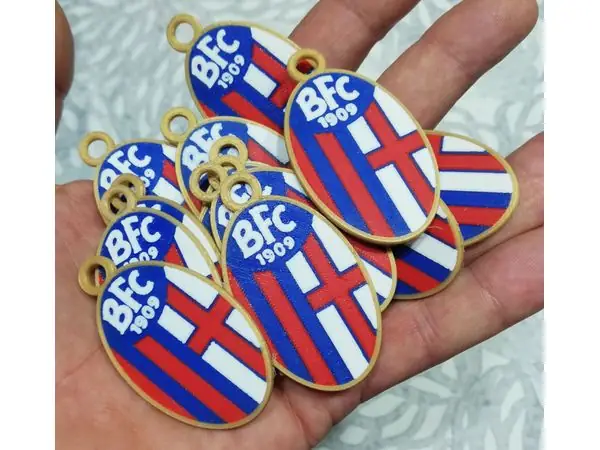 Bologna Football Club Keychain