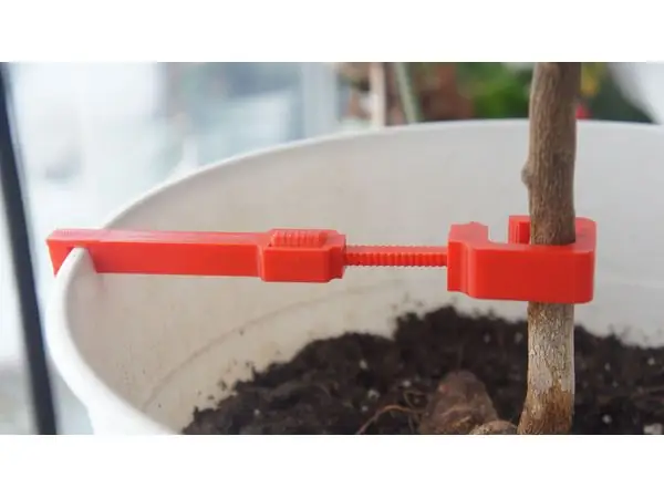 Adjustable flower/plant support