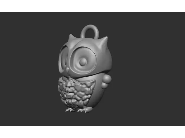 Owl Keychain