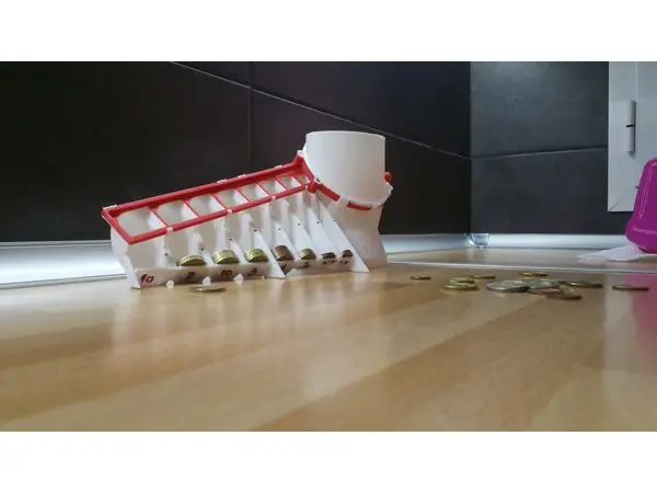 COIN SORTER 100% PRINTABLE. EURO