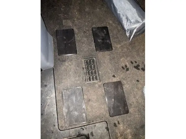 Ford Transit Floor seat lock cover plate