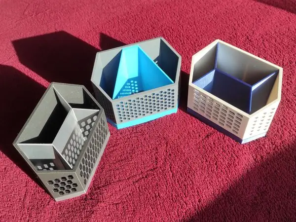 Hex organizer