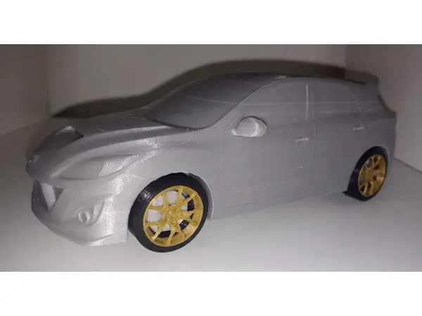 2nd Gen Mazda 3 MPS / Mazdaspeed 3 Model with wheels