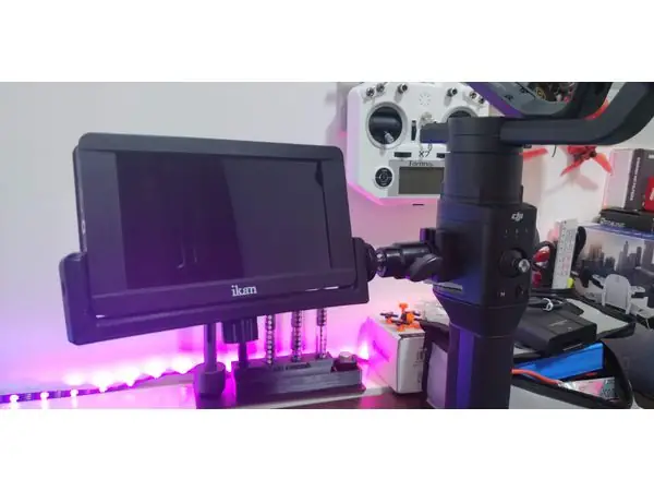 Monitor or microphone mount for DJI Ronin S