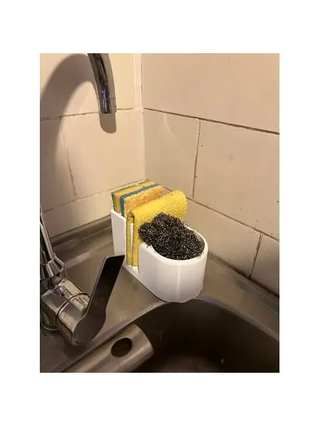 3D Printable Sink Organizer