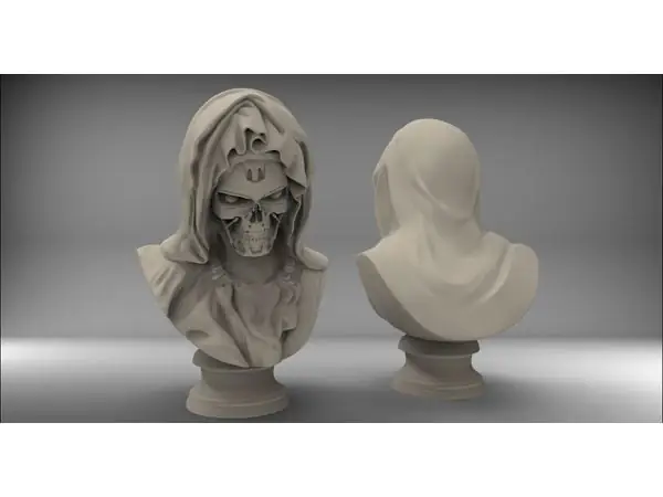 Terminator Mary Bust