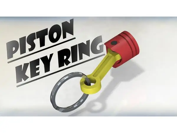 Piston KEY RING