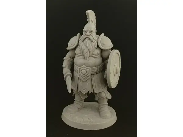 Ironbeard Sentinel – Dwarf Warrior 3D Print Model