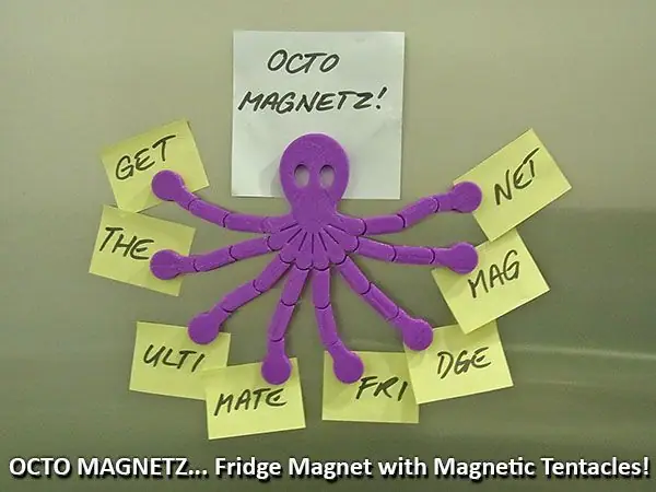 Octo Magnetz... the Ultimate Fridge Magnet!