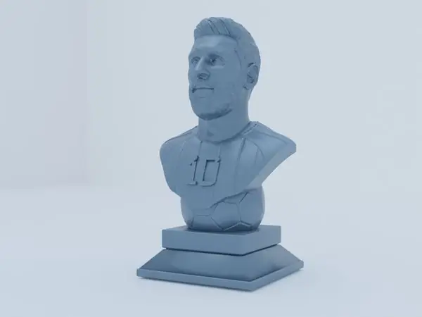 Lionel Messi Stand Ball Collectible Bust